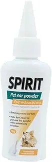 WeiLaiKeQi Pet Ear Powder, Ear Powder for Hair Removal, Easy to Use Ear Plucking Powder, 50g Pet Groomer Powder, Pet Ear Cleaner