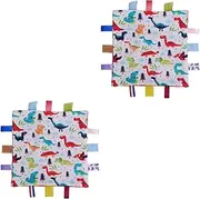 BESTonZON 2pcs Dinosaur Appearance Toy Soothing Sleep Products for Babies Random Color