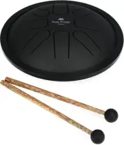 Meinl Sonic Energy Small Tongue Drum - F Minor, Black (3-pack) Bundle