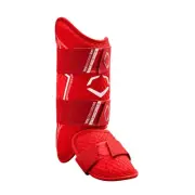 Evoshield PRO-SRZ 2.0 Baseball/Softball Batters Leg Guard, Scarlet, Right Hitter