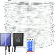 200 LED 66FT 8 Mode Solar Powered Fairy String Lights