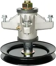 q&p Spindle Assembly Replaces MTD 918-04124 618-04124A Tractor LT Series 42" Deck Spindle & Pulley with Mounting Screws