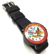 SEIKO ALBA DISNEY TUFF Mickey Mouse QUARTZ Watch Wristwatch WATER RESIST Mint