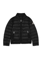 Moncler Kids Acorus Quilted Shell Jacket (6 Years) - Black 6 years