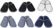 [Generic] Felt Bag Included Durable Bedroom Slippers For Women Non Slip Soles For Home Can Provide More Grip And Walking Safe.