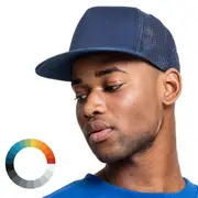 Flexfit FOAM sponge trucker Snapback Cap Black/White One Size