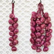Artificial Garlic String Ornament Home Party Kitchen Festival Decoration Supply