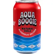 Aqua Boogie Seltzer Natural Cola 355mL