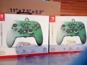 Nintendo Switch - The Legend Of Zelda Enhanced Wired Controller -Green Lot 2