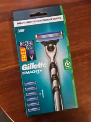 Gillette - MACH3+ Razor - SIX 6 Cartridges Set (Australia Stock)