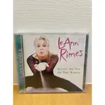 [二手CD]  黎安萊姆絲LEANN RIMES / SITTIN’ ON TOP OF THE WORLD