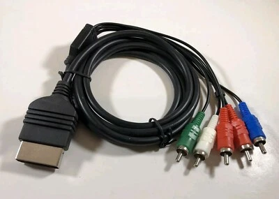 6FT HD Component AV Cable for Original OG Microsoft XBOX System - Ships TODAY!!