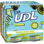 [UDL] UDL Vodka Lemon Lime & Soda Can 375mL