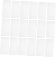 AUTSUPPL 50Pcs Transparent Banknote Storage Bags Currency Collection Sleeves Protects Bills Documents for Collectors Preservation Pouches