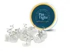 PinTight Bed Sheet Holder Fasteners - Secure Sheets with Metal Clips Fits Single
