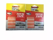 The Original Super Glue Double-Sided Mounting Tape 10 Strips 2 pack