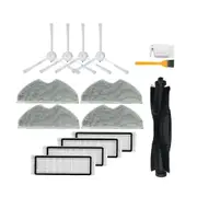 Replacement Kit Accessories for 360 S7 S5 Sweeper Roll Brush Side Brush Filter Mop Kit