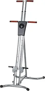 Advwin Vertical Climber Exercise Machine, Home Stair Climber Fitness Stepper w/5-Level Height Adjustable for Cardio & Full Body Workout, Max 120kg Capacity