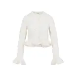 [Chloe] Chloe-Iconic Milk Alpaca Cardigan-Donna M STAND