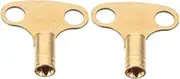 Alipis Heater Bleeding Key 2pcs Small Radiator Key Radiator Bleeding Tool for Rv Heating System