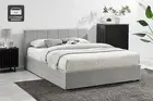 Ovela Theodore Storage Bed Frame with Drawers (Double Grey), Beds & Bed Frames,