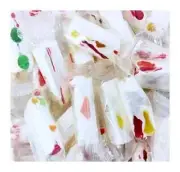 Large Italian Jujube Sours Nougat 1 LBs Wrapped Chewy Candy
