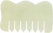 Healeved Stone Comb for Scalp Massage Jade Massage Combs Portable Scalp Massager
