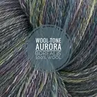 Wool-Tone, Aurora Borealis, 100% Wool, Hand-spun, Fingering-weight, 2 Oz Skein