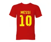 Barcelona Lionel Messi Hero T-Shirt (Red)