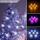 50Pcs LED Balloon Lights Mini Round Led Ball Lamp for Bar Lantern Party Decor