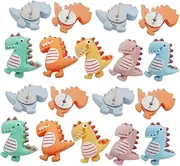 HORIALENCE 20pcs Cute Dinosaur Decorative Push Pins Fun Office Supplies for Women Desk Accessories for Cork Boards Push Pins for Photos Notes and Memos