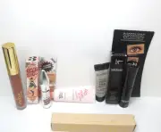 ASSORTED MAKEUP 5 PCS - MASCARA, LIPGLOSS, PRIMERS & BROW GELL