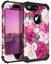 For iPhone 8 Plus Case iPhone 7 Plus Case Hybrid Shockproof Protective Cover New