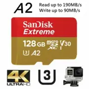SanDisk Extreme Micro SD 128GB Memory Card Dash Action Cam 190Mb/s SDSQXAA-128G