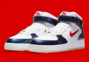 Nike Air Force 1 Mid Independence Day White Red Blue USA DH5623-101 Men's Sizes