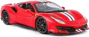 Die-cast Diecast 1:24 for Ferrari 488 Pista STRADALE Alloy Car Model Simulation Miniature Vehicle Model Static Displays Miniature Vehicle