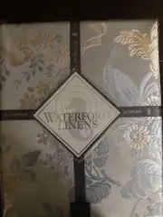 $110 Luxury High Quality WATERFORD LINENS TABLECLOTH Oblong 70”x144” 12 To 16