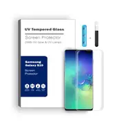 Advanced Liquid Ultra Premium 3D Curved UV Tempered Glass Screen Protector Fit For Samsung Galaxy S10