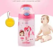 Contigo Aubrey Kids Cleanable Water Bottle with Silicone Straw Spill-Proof Lid