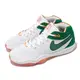 Nike 耐吉 籃球鞋 Air Zoom G.T. Hustle 2 EP 男鞋 白 綠 Swoosh Squad DJ9404-103