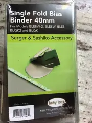 Baby Lock Single Fold Bias Binder40 mm. Serger And Sashiko Accessory.