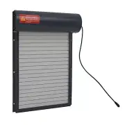 Automatic Chicken Coop Door Opener With Timer Grey Easy Control Display Iron