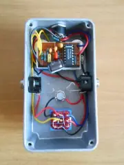AlexC Pedals Red Llama Hand Wired Overdrive pedal clone