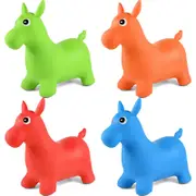 Shanghai Yiting Trading Co Ltd Creative Baby Christmas Gift Inflatable Toys Jumping Horses Kids Sports Toys one size