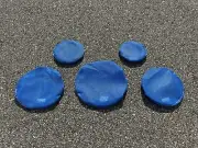 NEW Blue Debris Cover Kit for Leslie Supertyfon RS5T Locomotive Train Horn
