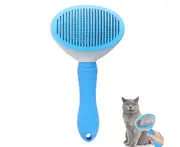 Cat Brush for Shedding and Grooming, Pet Self Cleaning Slicker Brush