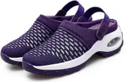 Morakot Women's Orthopedic Clogs with Air Cushion Support to Reduce Back and Knee Pressure Orthopedic Clogs for Women Purple EU 39