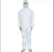 Reusable Protective Suit Coverall Hazmat Suit Anti-Spit Liquid Splash Protection