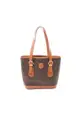 二奢 Pre-loved Celine Macadam Shoulder bag PVC leather Brown light brown