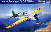 TRP02255 1:32 Trumpeter Grumman F4F-3 Wildcat (Early version) Fighter #2255
